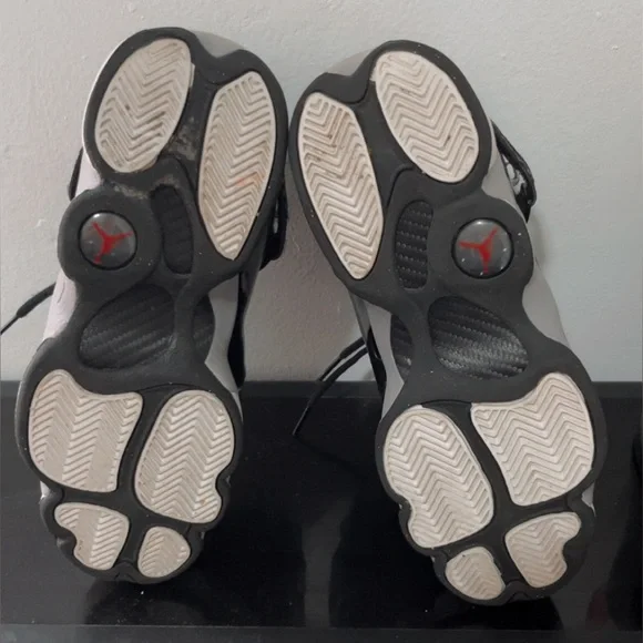 Jordan Kids Black and Red Sneakers - Picture 6 of 6